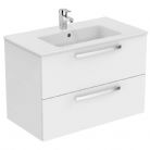 Ideal Standard - Tempo - Wall Mounted Vanity Unit with 2 Drawers 800mm