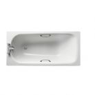 Ideal Standard - Simplicity - Steel Bath with Chrome Plated Grips 1500 x 700mm 2TH