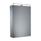Tavistock - Conduct - Single Door Illuminated Cabinet - Aluminium