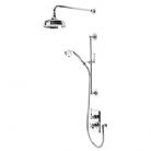 Tavistock - Varsity - Thermostatic Concealed Dual Function Shower Valve With Shower Head