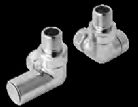 Eastbrook - Standard - Corner radiator valves (pair)