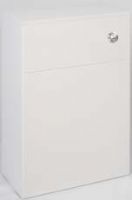 Woodstock - Verona - 500 WC Unit with Concealed Cistern - HIGH GLOSS WHITE