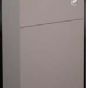 Woodstock - Verona - 500 WC Unit with Concealed Cistern - LATTE GLOSS