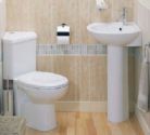 Lecico - Laguna - Corner Back to Wall Pan by Claygate