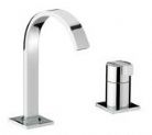 Britton Deleted - Chill - 2 Hole Basin Mixer Without Waste Chrome Plated