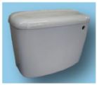  a Discontinued - Standard - Burgundy WC TOILET CISTERN 520mm close coupled model (lever flush)