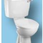  a Discontinued - Standard - Black Close coupled toilet ( WC pan & 450mm lever flush cistern )