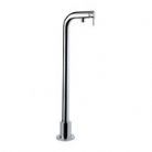 Britton Deleted - Prism - Floor Mounted Bath Filler Chrome Plated