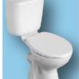  a Discontinued - Standard - Indian Ivory C/c toilet (WC pan 405mm flush valve cistern)