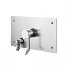 Armitage Shanks - Contour 21 - Extended Lever Thermostatic Shower in A Box - Stainless Steel