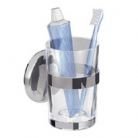Inda Products Deleted  - Hotellerie - Tumber & Holder - Chrome/Clear Glass