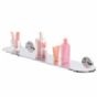 Inda Products Deleted  - Colorella - Glass Shelf - Chrome/Clear Glass